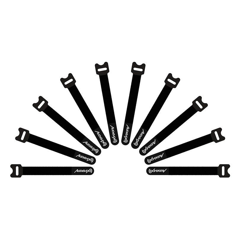 Audibax Pro Rack Velcro Tie 160 10P - Bridas Reutilizables - Tempo Shop