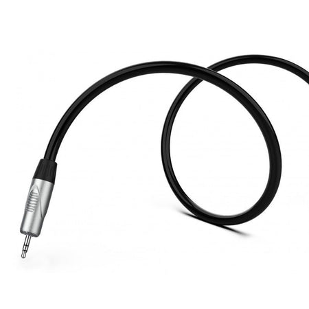 Audibax Pro 10145143 - Cable Minijack St - 2 RCA Macho 3m Negro - Tempo Shop