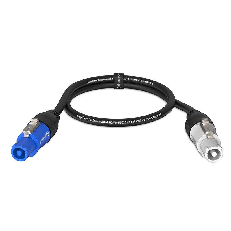 Audibax PWC100-25 - Cable alargador PowerCON 1m - Tempo Shop