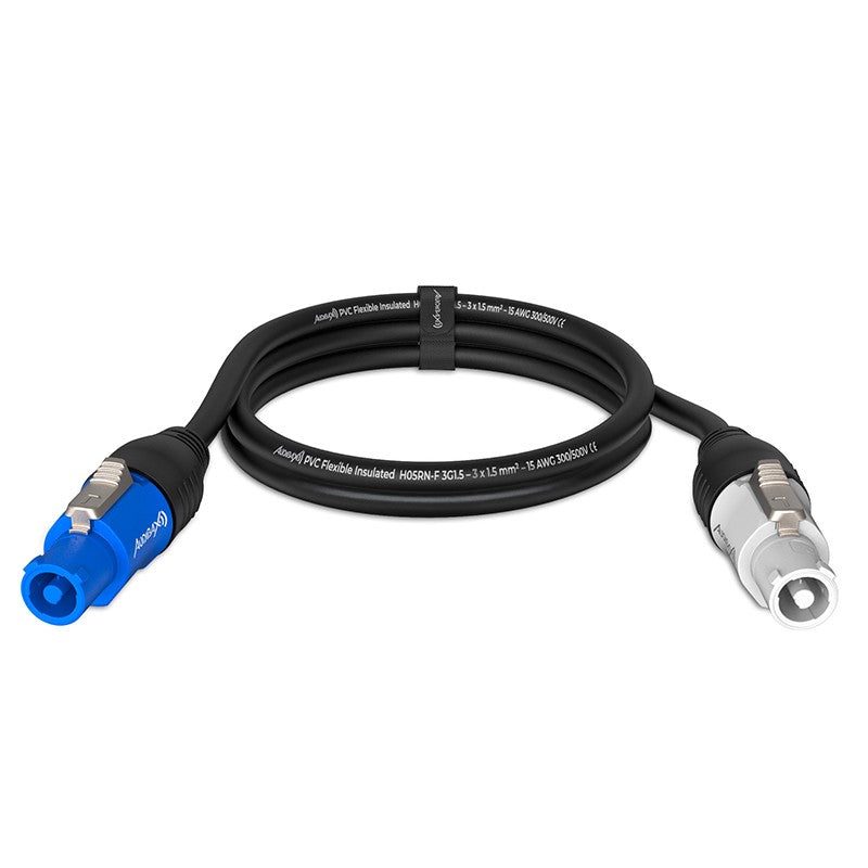 Audibax PWC200-15 - Cable Alargador PowerCON de 2 m - Tempo Shop