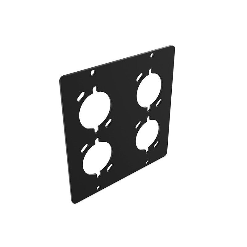 Audibax Rack Panel Vent 2U - Panel Ventilado 4H para Racks - Tempo Shop