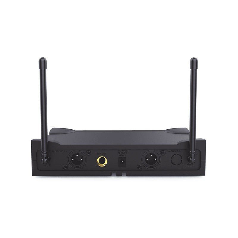 Audibax Sidney 500 B - Micrófono Inalámbrico Profesional UHF Doble Mano + Maleta - Tempo Shop