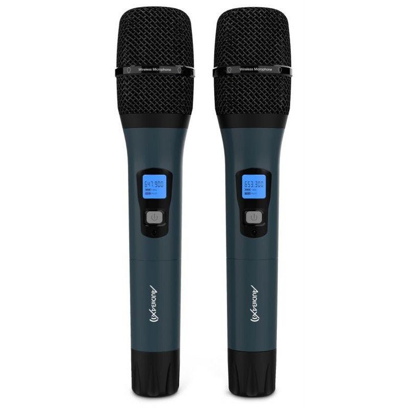 Audibax Sidney U310 - Doble Micro mano UHF con Frecuencia seleccionable - Tempo Shop