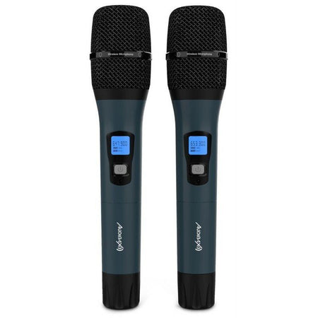 Audibax Sidney U310 - Doble Micro mano UHF con Frecuencia seleccionable - Tempo Shop