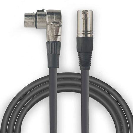Audibax Silver 10145002 - Cable XLR M - XLR H 5m Acodado - Tempo Shop