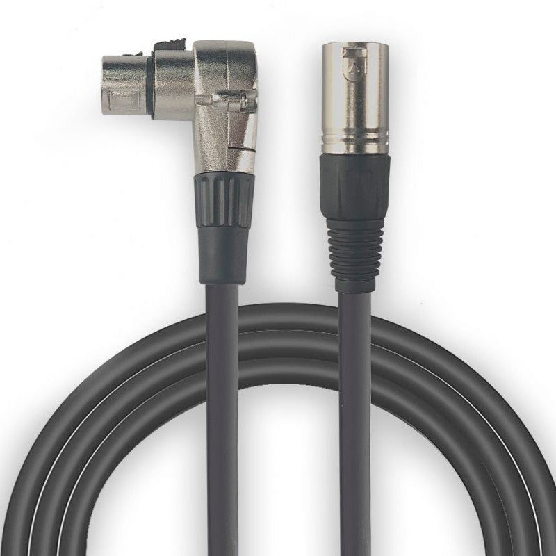 Audibax Silver 10145002 - Cable XLR M - XLR H 5m Acodado - Tempo Shop