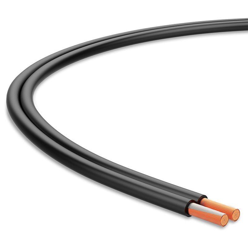 Audibax Silver BSAP100 Black - Bobina Cable Altavoz Paralelo 100m libre de oxigeno 2 x 1,5 mm - Tempo Shop