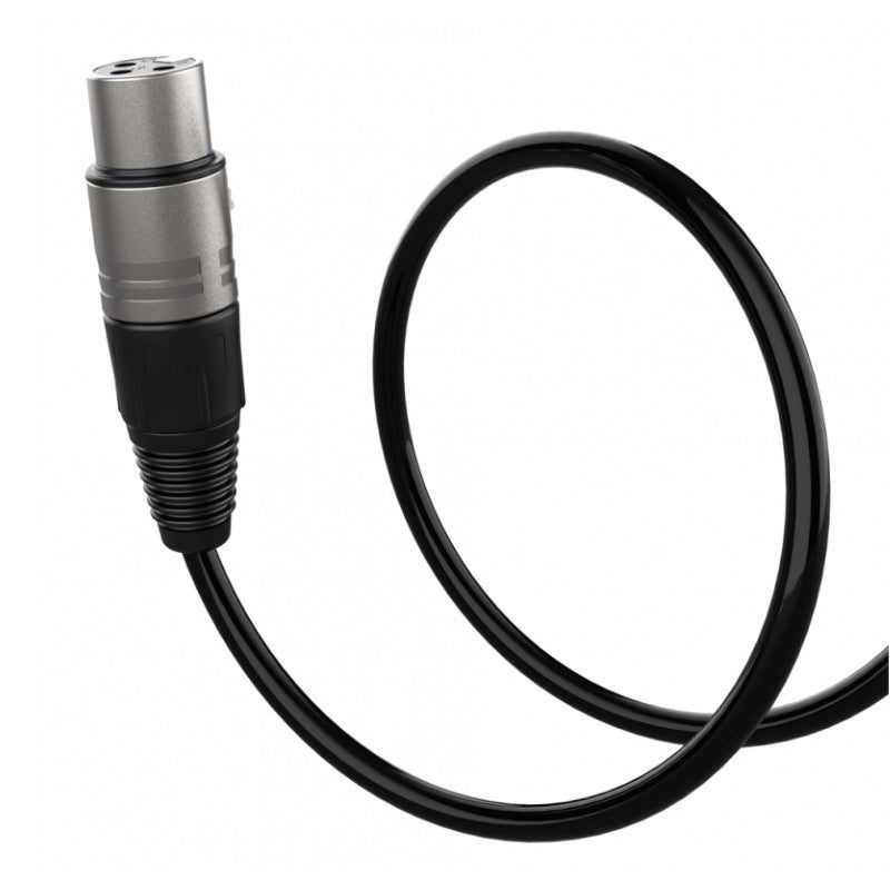 Audibax Silver 10053609 - Cable XLR Macho a XLR Hembra 10m Negro - Tempo Shop