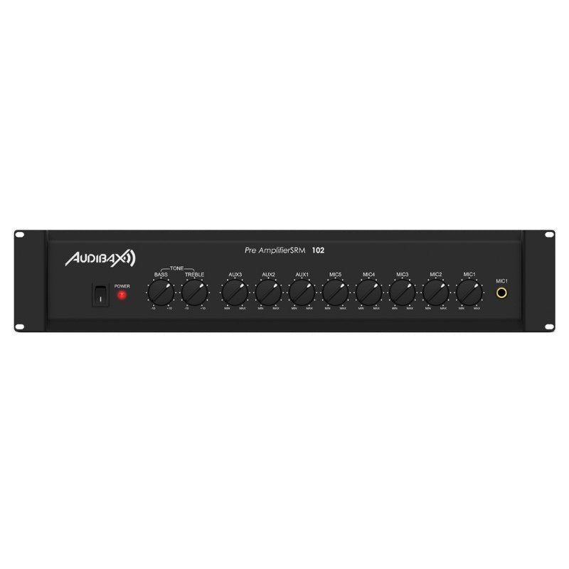 Audibax SRM102 - Mezclador Profesional de 8 Canales - Tempo Shop