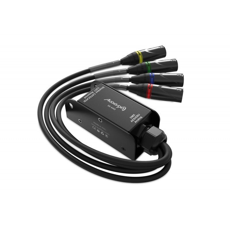 Audibax SS 4M3 - Stage Box Pasivo DMX y Audio - Tempo Shop