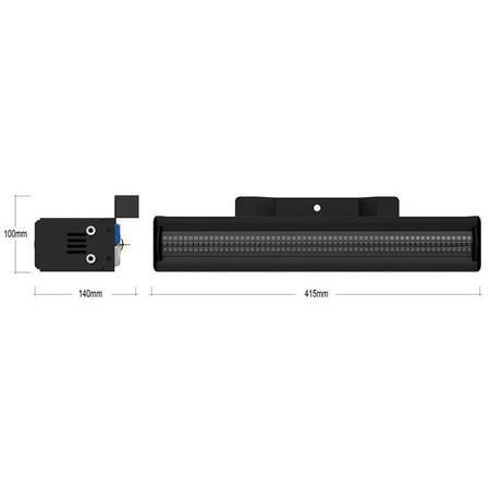 Audibax Thunder Bar 432 - Barra De Iluminación 144 LED RGB 80W - Tempo Shop