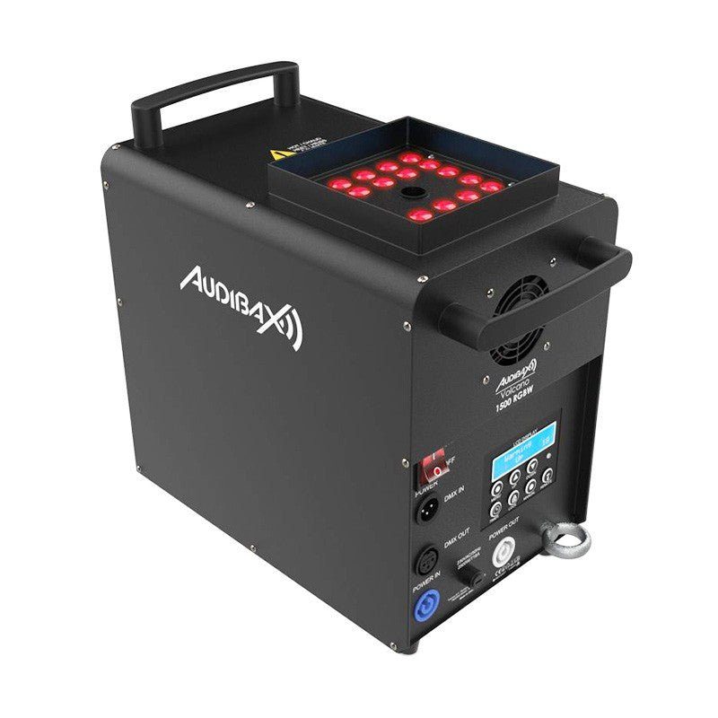 Audibax Volcano 1500 RGBW - Máquina de Humo 1500W + 240W LED RGBW - Tempo Shop