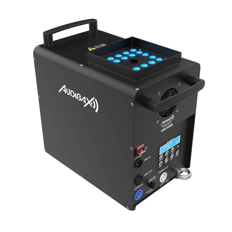 Audibax Volcano 1500 RGBW - Máquina de Humo 1500W + 240W LED RGBW - Tempo Shop