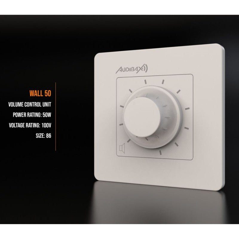 Audibax Wall 50 - Mando de Volumen - Tempo Shop