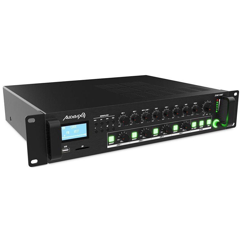 Audibax Zone 120BT - Amplificador 4 Zonas 120W - Tempo Shop