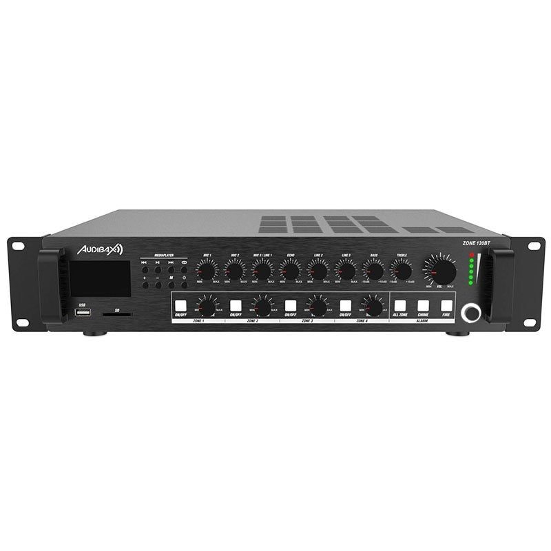 Audibax Zone 120BT - Amplificador 4 Zonas 120W - Tempo Shop