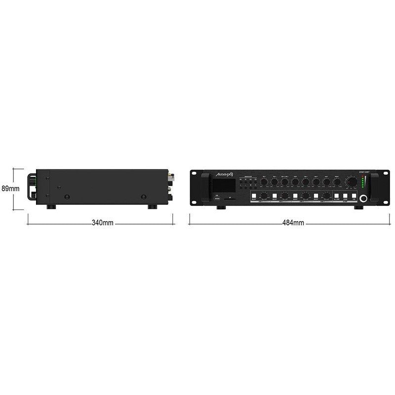 Audibax Zone 120BT - Amplificador 4 Zonas 120W - Tempo Shop