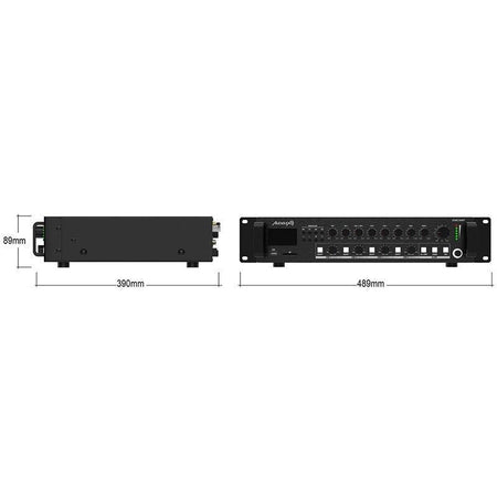 Audibax Zone 240BT - Amplificador 4 Zonas 240W - Tempo Shop