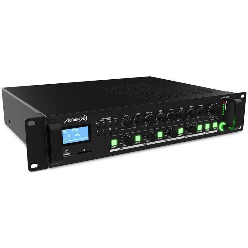 Audibax Zone 360BT - Amplificador 4 Zonas 360W - Tempo Shop