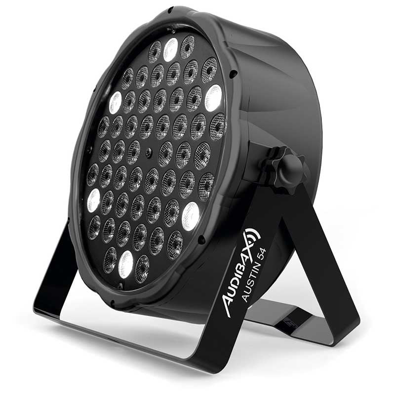 Audibax Austin 54 - Foco Led Par 54 Leds x 1W RGBW Flat DMX - Tempo Shop
