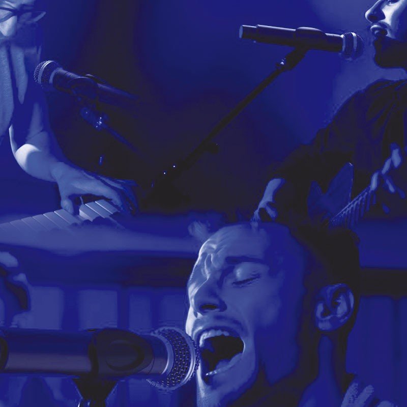 Audibax AWM 401 - Sistema Inalámbrico Micrófono de mano de 4 Canales UHF - Tempo Shop