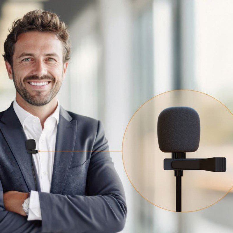 Audibax AWM 402 - Sistema Inalámbrico Micrófono Lavalier de 4 Canales UHF - Tempo Shop