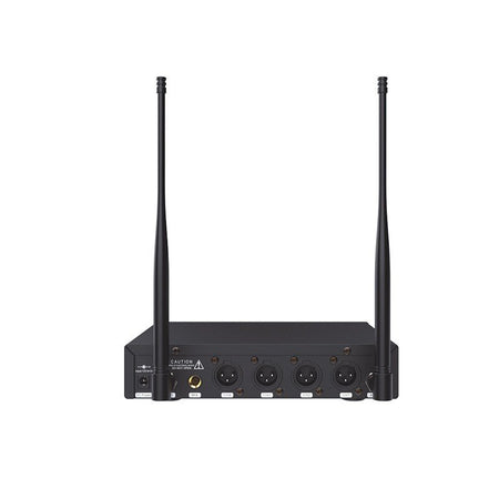 Audibax AWM 403 - Sistema Inalámbrico Micrófono diadema de 4 Canales UHF - Tempo Shop