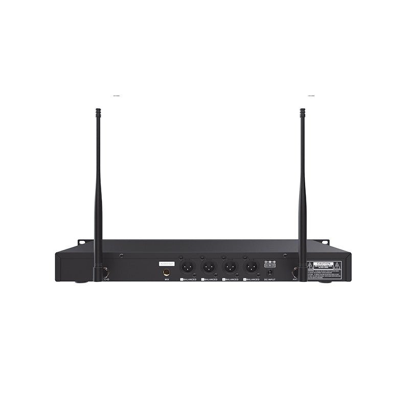 Audibax AWM 403 TD - Sistema Inalámbrico Micrófono de Diadema de 4 Canales UHF - Tempo Shop