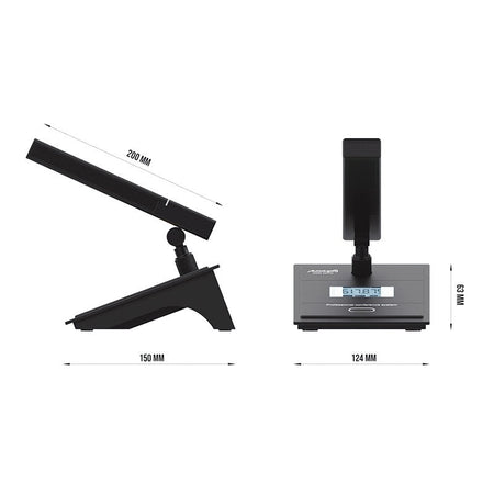 Audibax AWM 404 TD - Sistema Inalámbrico Micrófono de Conferencia 4 Canales UHF - Tempo Shop