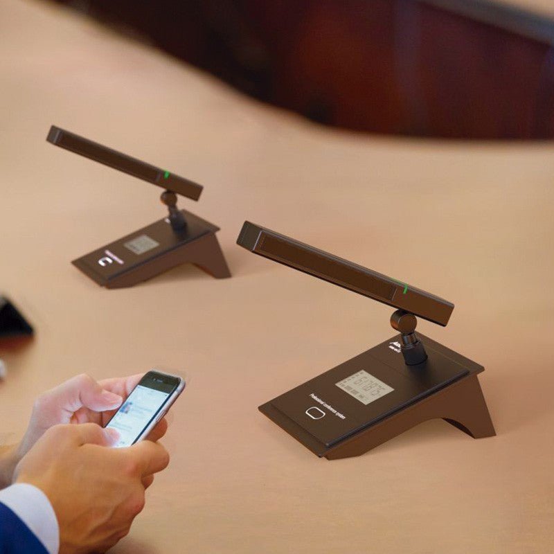 Audibax AWM 404 TD - Sistema Inalámbrico Micrófono de Conferencia 4 Canales UHF - Tempo Shop