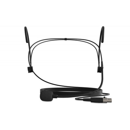 Audibax AWM-AHB 001 - Micrófono de diadema negro para voz