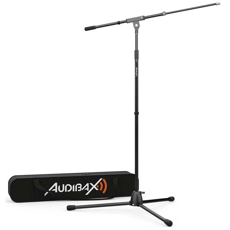 Audibax AYRA MS - 10 Plus - Soporte Jirafa Profesional para micro con Bolsa y Cable 3m - Tempo Shop