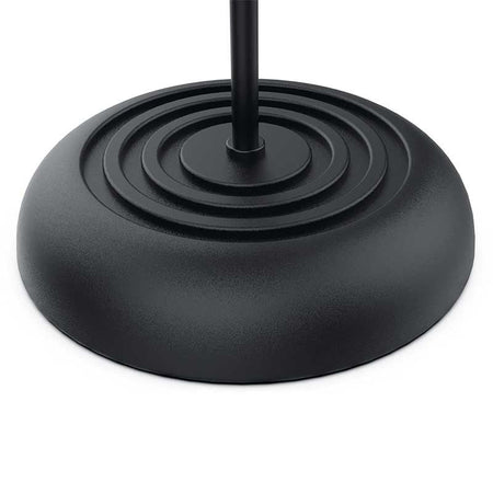 Audibax Base 5 Black - Soporte de micro Regulable con Base Redonda - Tempo Shop