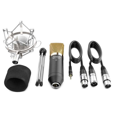 Audibax Berlin 1800 Gold - Pack micro Studio Gran Diafragma - Tempo Shop