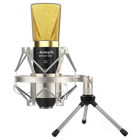 Audibax Berlin 1800 Gold - Pack micro Studio Gran Diafragma - Tempo Shop