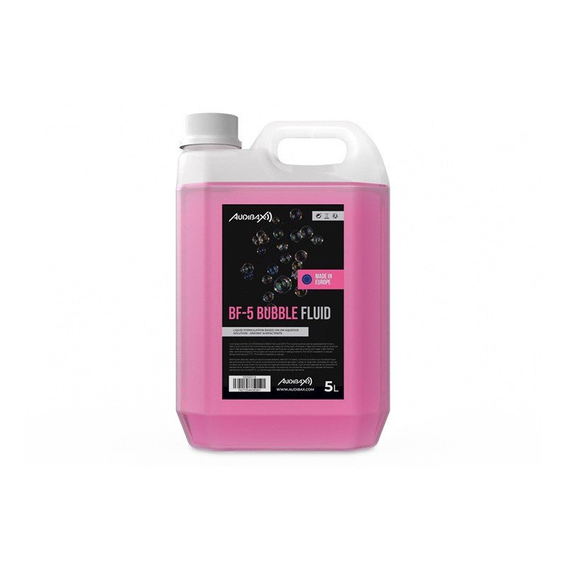 Audibax BF - 5 Bubble Fluid - Liquido Burbujas 5L - Tempo Shop