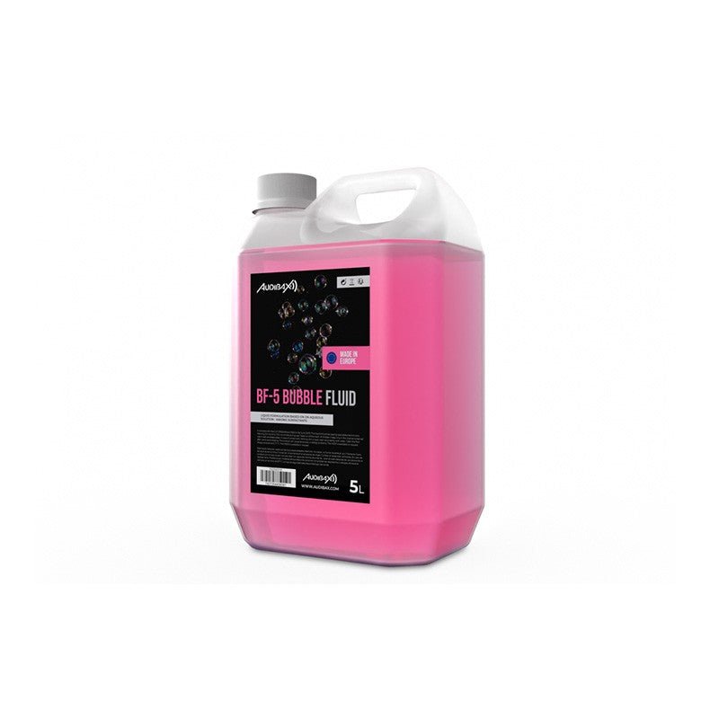 Audibax BF - 5 Bubble Fluid - Liquido Burbujas 5L - Tempo Shop