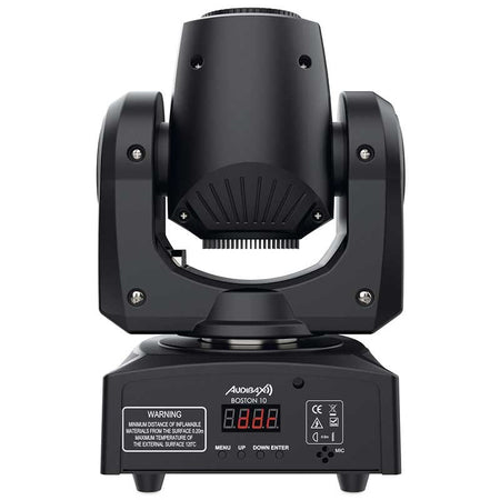 Audibax Boston 10 - Cabeza Móvil Disco Led 10WBlanco + 7 Colores 7 Gobos Fijos + Spot - Tempo Shop