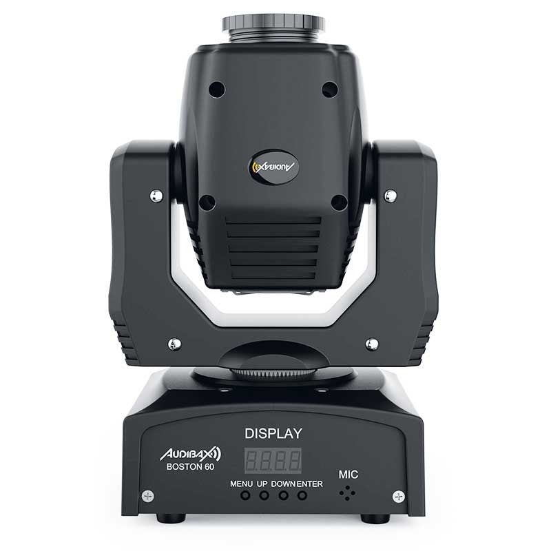 AUDIBAX Boston 60 - Cabeza Móvil Spot Led Discoteca 60W (Prod Comp. 10192374) - Tempo Shop