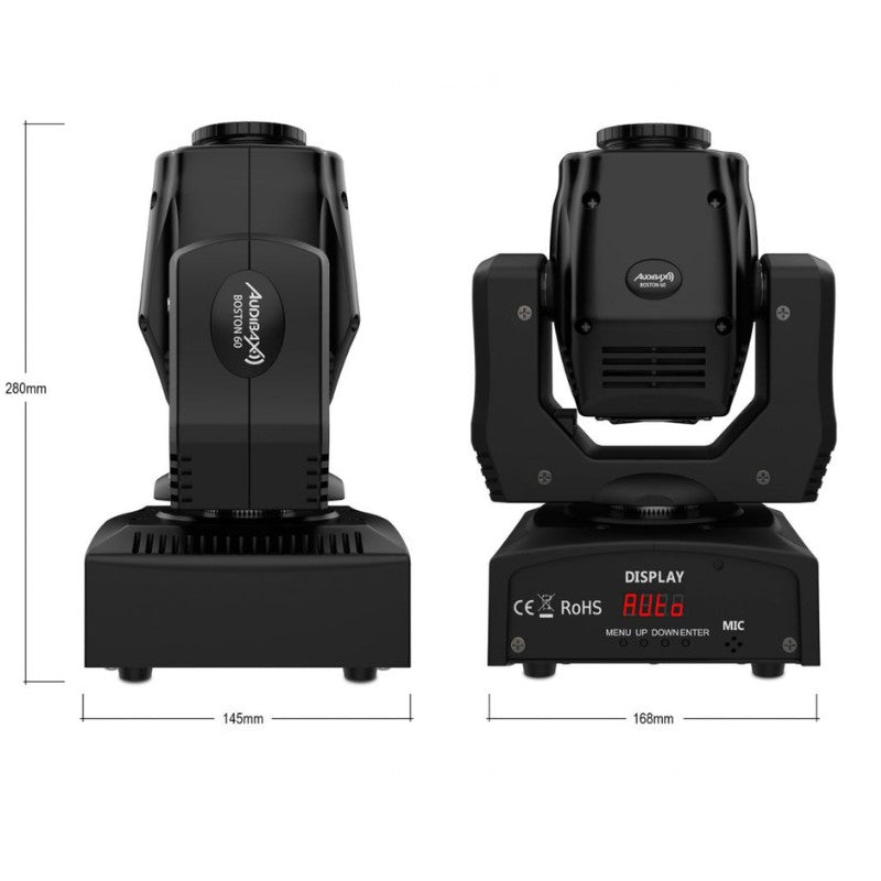 Audibax Boston 60 - Ring Cabeza Móvil Spot 60W + Anillo LED - Tempo Shop