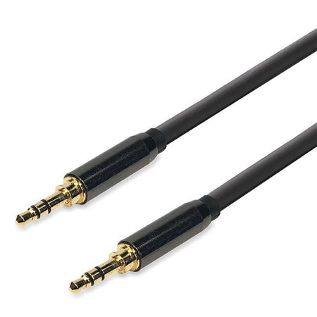 Audibax Bronze 10131909 - Cable MiniJack a MiniJack 1,2m Cromado - Tempo Shop