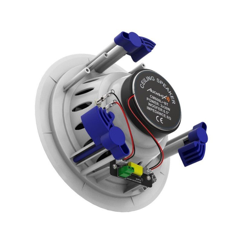 Audibax CM608L - BT - Altavoces Techo Blancos Bluetooth Empotrables 2 Vías 2 x 30W 6,5" - Tempo Shop