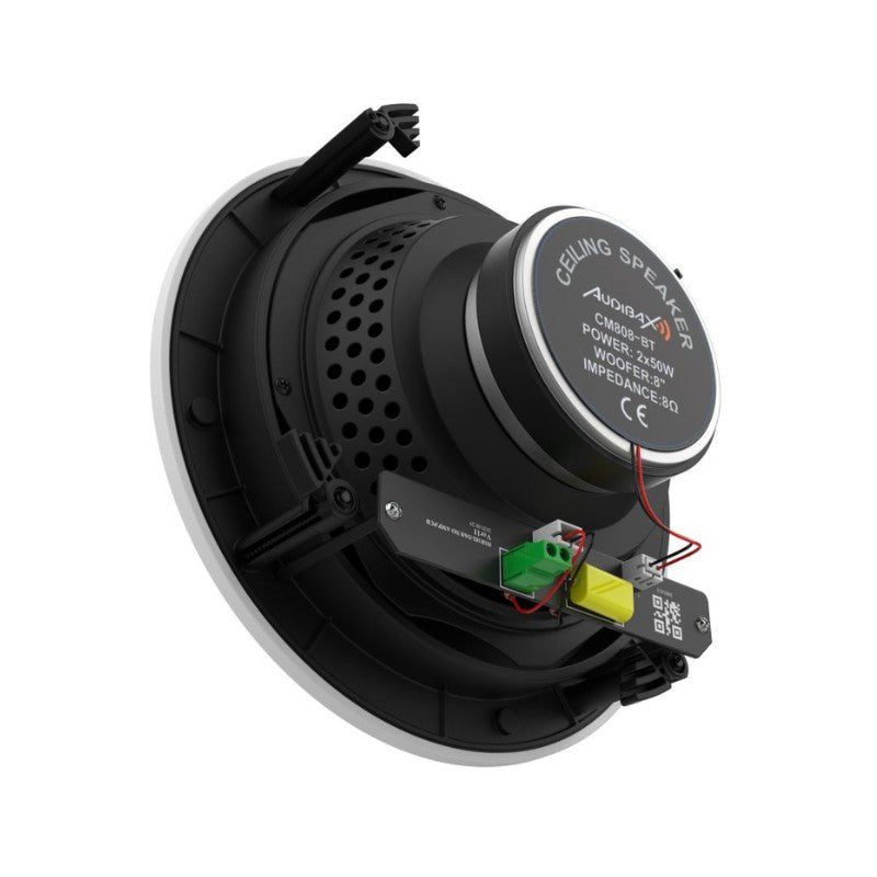 Audibax CM808 - BT - Altavoces Techo Blancos Bluetooth Empotrables 2 Vías 2 x 50W 8" Rejilla Magnética - Tempo Shop
