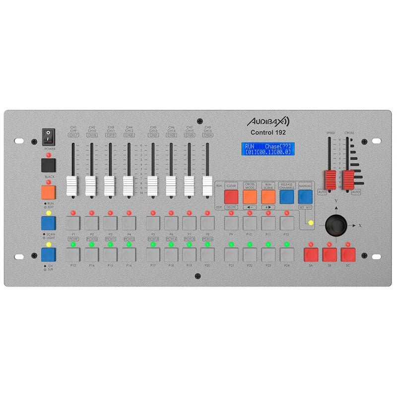 Audibax Control 192 - Controlador DMX512 de 192 Canales - Tempo Shop