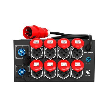 Audibax CM-8-SCP - Controlador de 8 Canales para Motores de Cadena con Salidas CEE y Socapex