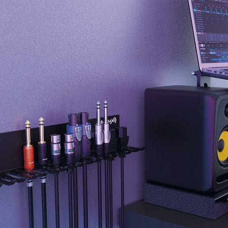 Audibax CWS 10 - Soporte de pared para cables 19 huecos 4 - 11mm - Tempo Shop