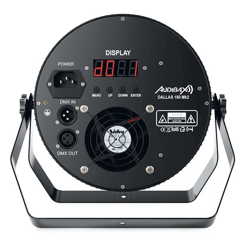 Audibax Dallas 180 Mk2 - Foco LED RGBW 18x10W 180W 4 in 1 - Tempo Shop