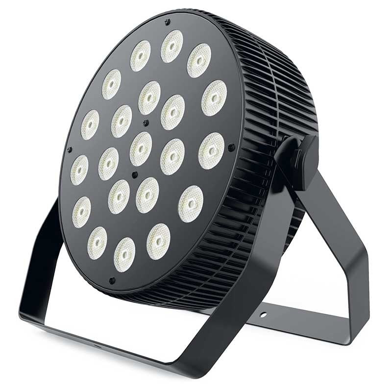 Audibax Dallas 210 Flat - Foco LED RGBW 4 in 1 Cree21 Led x 10W Total 210W - Tempo Shop