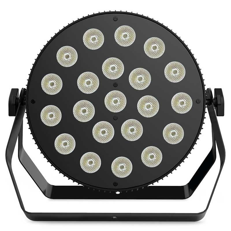 Audibax Dallas 210 Flat - Foco LED RGBW 4 in 1 Cree21 Led x 10W Total 210W - Tempo Shop