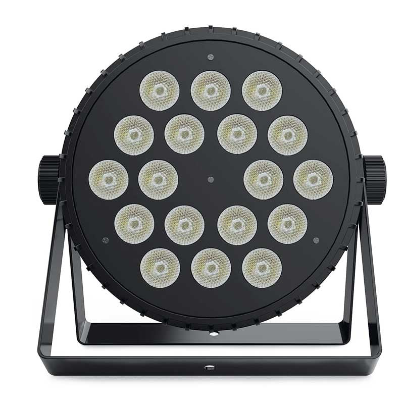 Audibax Dallas 216 - Foco Par LED 18 x 12W RBGw 4in 1 DMX Total 216W - Tempo Shop